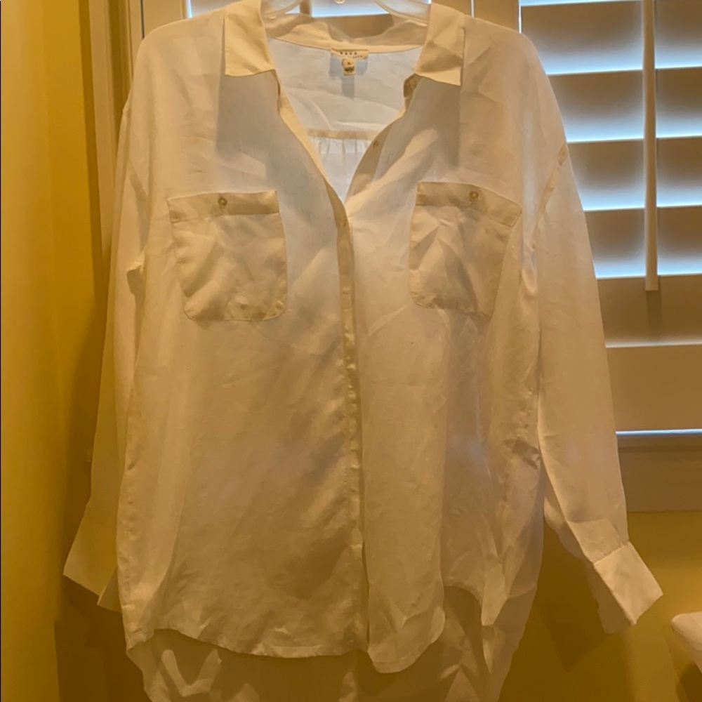 COPY - White button down